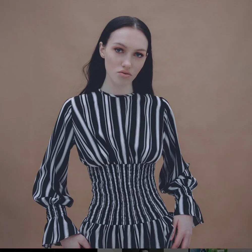 Atelier Guarin Long Sleeve Maxi Dress – Size M - Picture 2 of 6